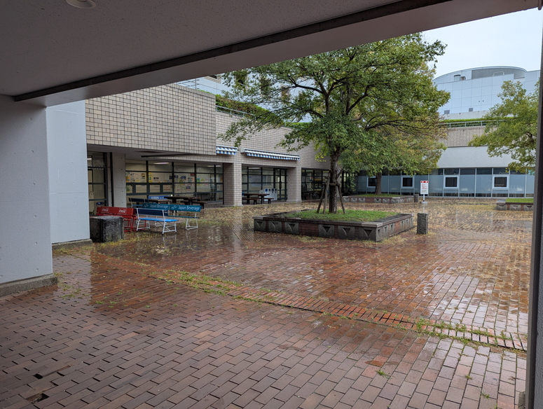 ベンチがあるところ